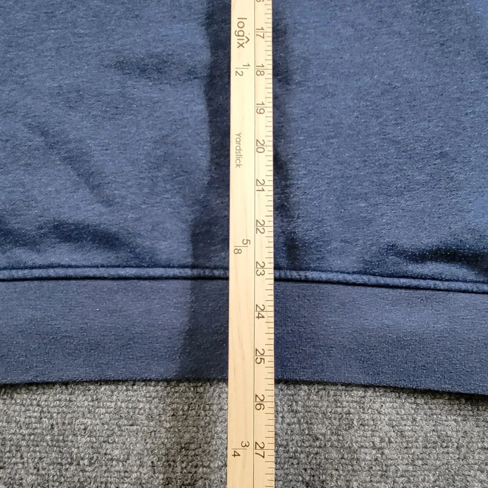 Orvis Men's Signature Fleece Jacket Men's M 1/4 Zip‎ Snap Sweatshirt Blue 615914